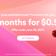3 Months Spotify Premium, $1. New Premium members only.